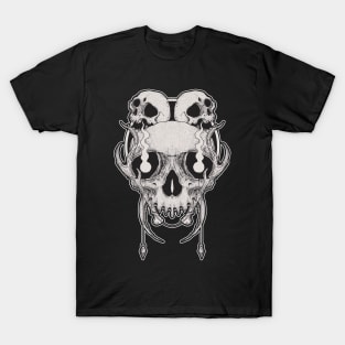 illustration skull T-Shirt